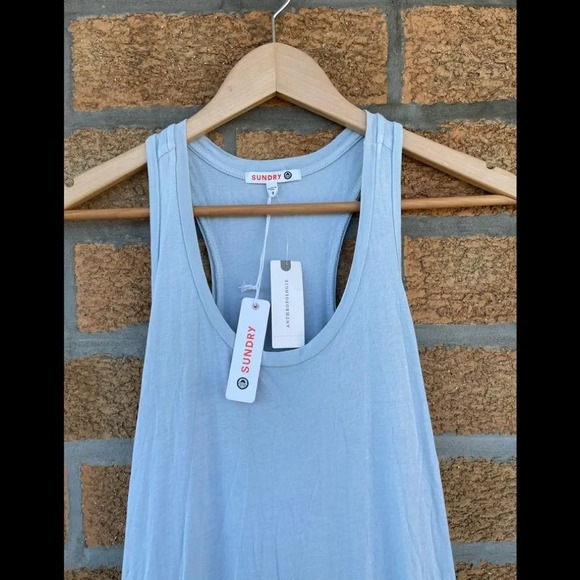 Sundry Women's Sleeveless Tiered Maxi Dress medium - Picture 3 of 11